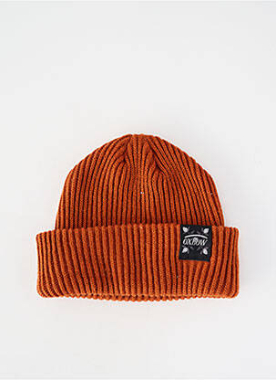 Bonnet broderie marron OXBOW homme