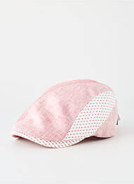 Casquette visière souple rouge BALKE homme