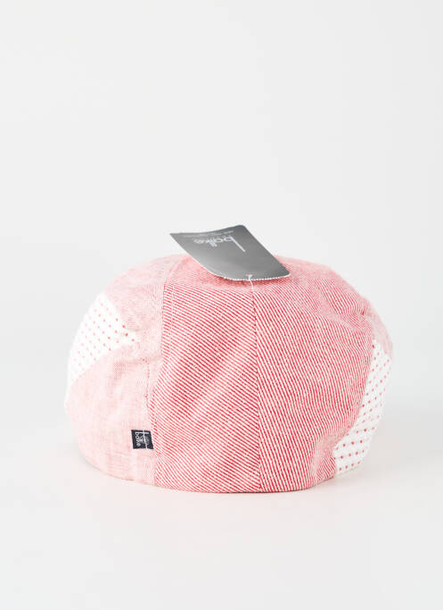 Casquette visière souple rouge BALKE homme
