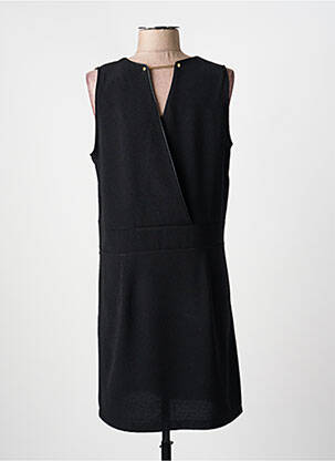 Robe courte manches courtes manches courtes noir PAKO LITTO femme