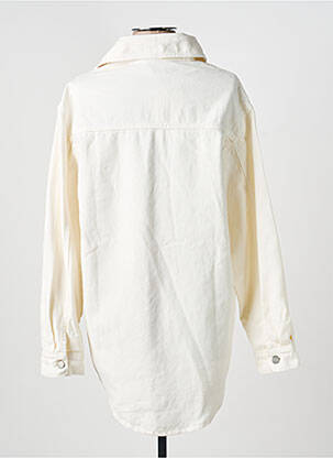 Veste casual col chemisier beige SENES femme