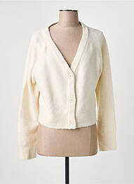 Gilet manches longues stretch beige LES P'TITES BOMBES femme