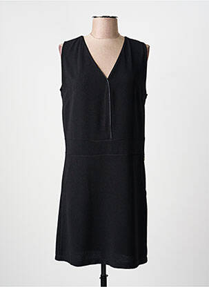 Robe courte manches courtes manches courtes noir PAKO LITTO femme