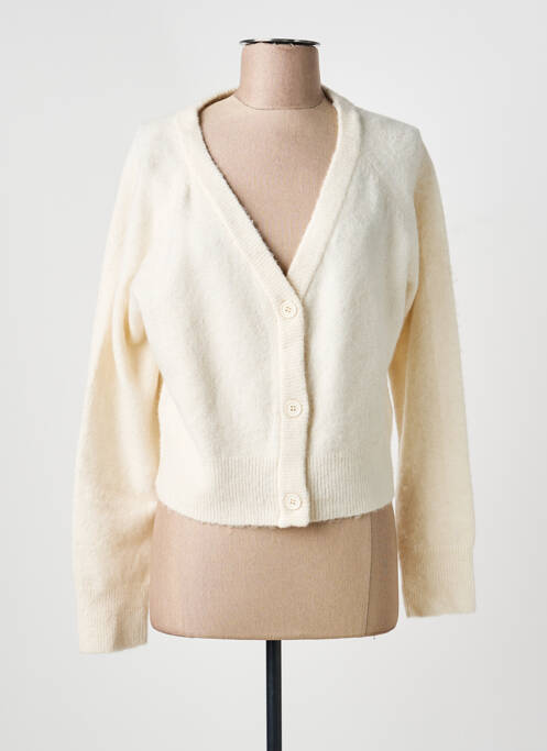 Gilet manches longues stretch beige LES P'TITES BOMBES femme