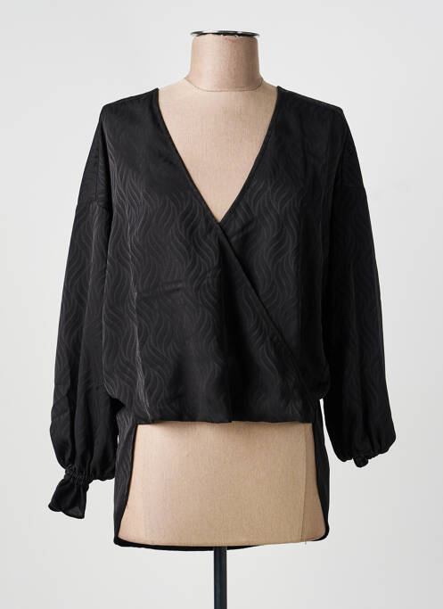 Blouse manches longues manches longues noir LES P'TITES BOMBES femme