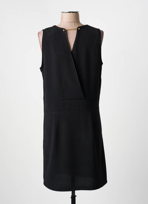 Robe courte manches courtes manches courtes noir PAKO LITTO femme