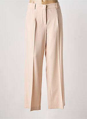 Pantalon large tissage popeline taille normale rose RIANI femme