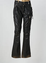 Pantalon flare stretch taille normale noir HIGH femme