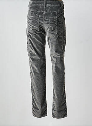 Pantalon droit stretch taille normale gris HIGH femme