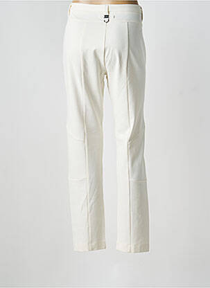 Pantalon droit stretch taille normale beige HIGH femme