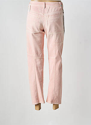 Jeans coupe droite taille haute taille haute rose HIGH femme