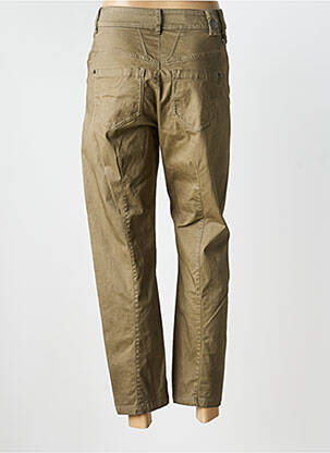 Pantalon droit stretch taille normale vert HIGH femme
