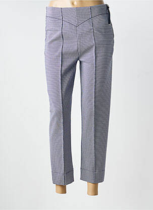 Pantalon 7/8 stretch taille normale bleu HIGH femme