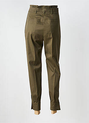 Pantalon 7/8 stretch taille normale vert MAX MARA femme