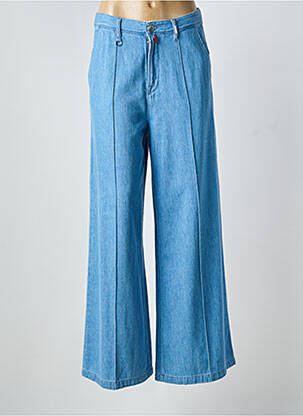 Jeans coupe large bleu HIGH femme