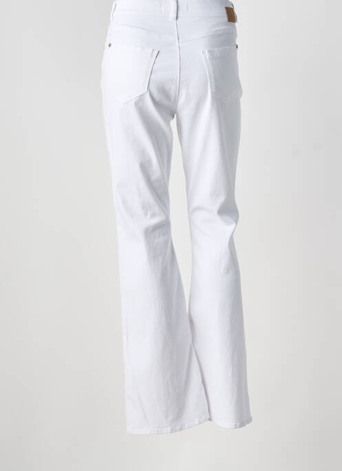 Jeans coupe droite stretch taille normale blanc RIANI femme
