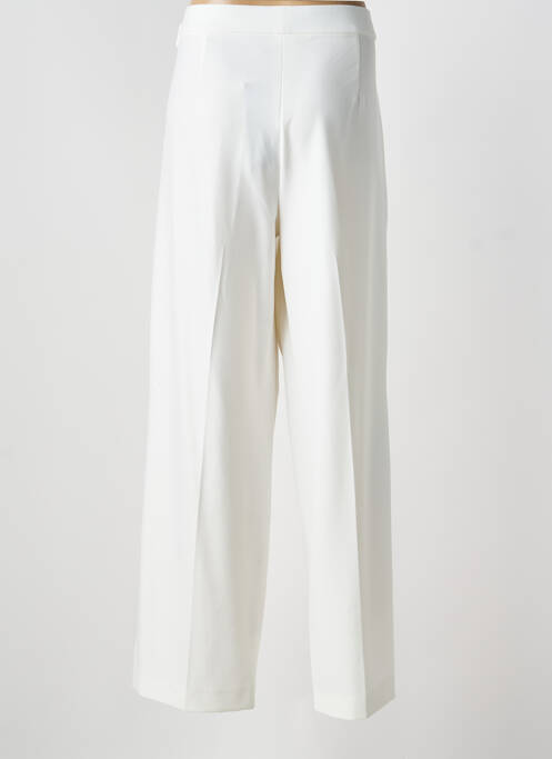 Pantalon large tissage popeline taille normale blanc RIANI femme