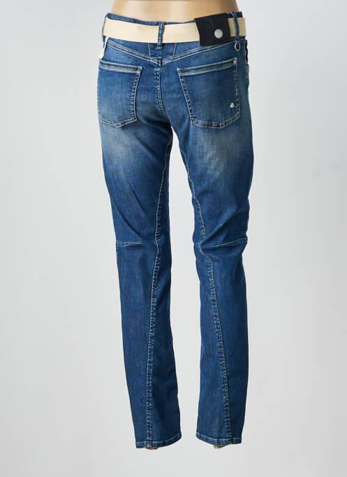Jeans coupe slim stretch taille normale bleu HIGH femme