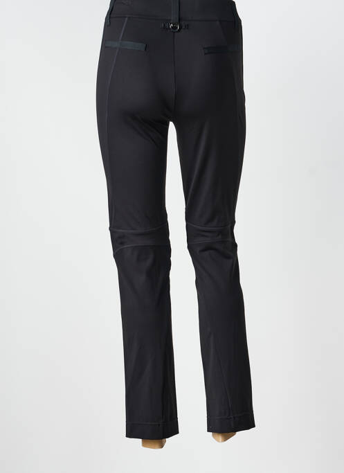 Pantalon slim tissage popeline taille normale noir HIGH femme