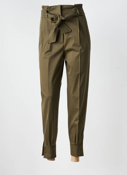 Pantalon 7/8 stretch taille normale vert MAX MARA femme