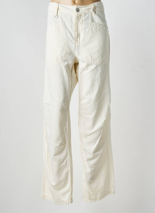 Pantalon droit beige HIGH femme