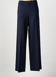 Pantalon flare taille élastique taille normale bleu LIVIANA CONTI femme