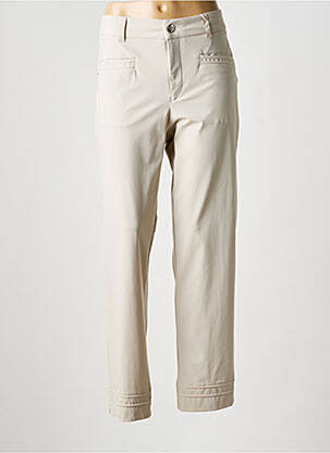 Pantalon droit stretch taille normale gris HIGH femme