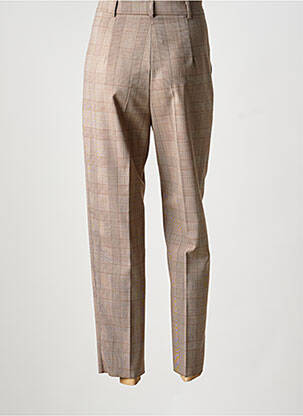 Pantalon 7/8 taille haute taille haute marron MAX MARA femme