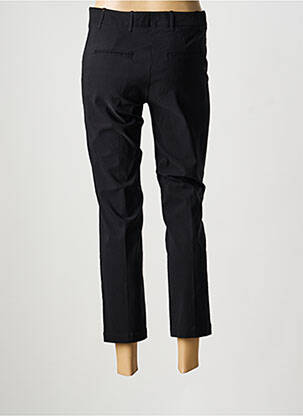 Pantalon 7/8 tissage popeline taille normale noir LIVIANA CONTI femme