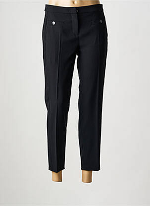 Pantalon 7/8 taille à pinces taille normale noir ICEBERG femme