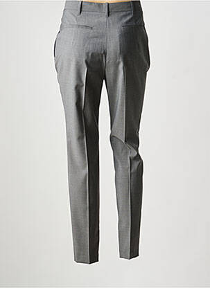 Pantalon slim taille haute taille haute gris BARBARA BUI femme
