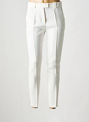 Pantalon slim poches taille haute beige BARBARA BUI femme