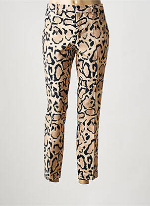 Pantalon chino tissage popeline taille normale beige BARBARA BUI femme