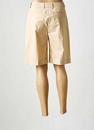 Bermuda taille à pinces taille normale beige PIAZZA SEMPIONE femme