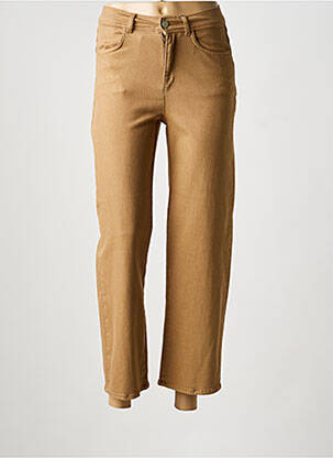 Jeans coupe droite marron RRD (ROBERTO RICCI DESIGNS) femme