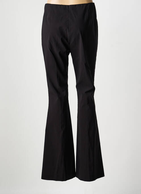 Pantalon flare taille élastique taille haute noir LIVIANA CONTI femme