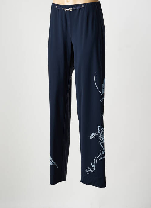 Pantalon droit stretch taille normale bleu HIGH femme