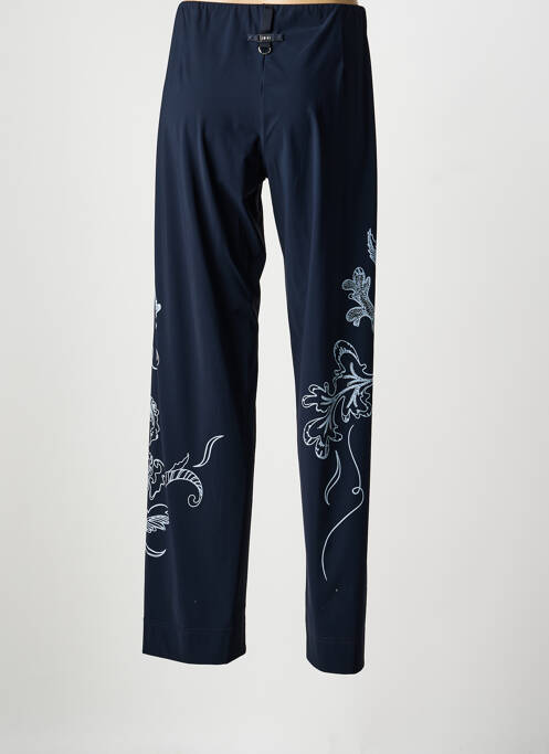 Pantalon droit stretch taille normale bleu HIGH femme