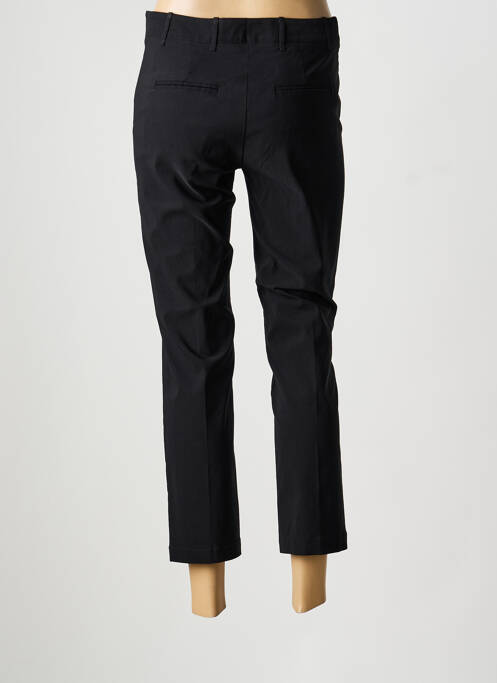 Pantalon 7/8 tissage popeline taille normale noir LIVIANA CONTI femme
