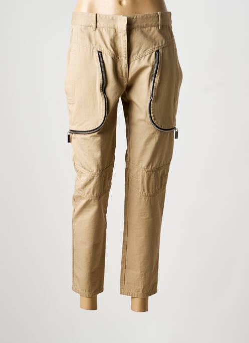 Pantalon 7/8 taille haute taille haute marron BARBARA BUI femme