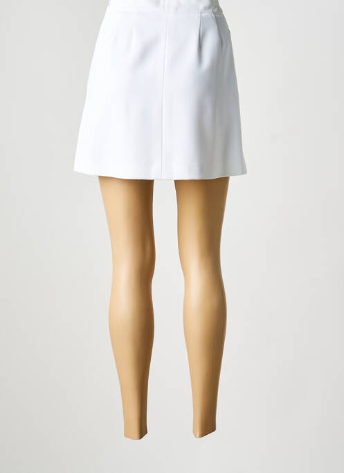 Jupe courte doublure beige N°21 femme