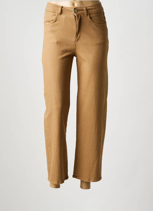 Jeans coupe droite marron RRD (ROBERTO RICCI DESIGNS) femme