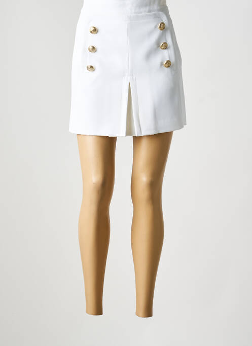 Jupe courte beige N°21 femme