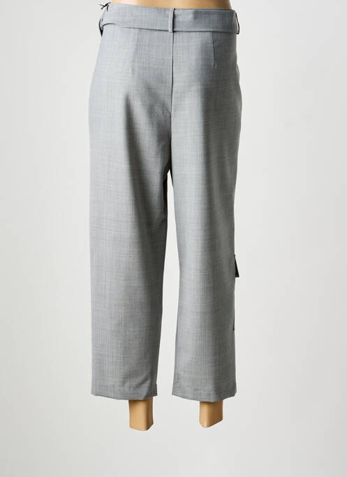 Pantalon 7/8 gris LIVIANA CONTI femme