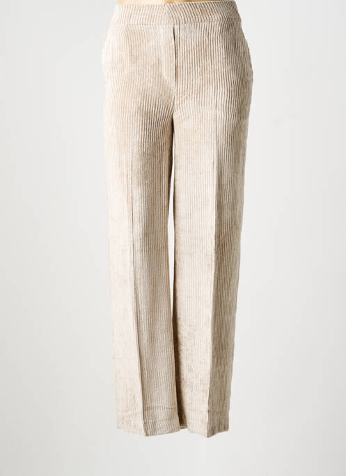 Pantalon droit beige D.EXTERIOR femme