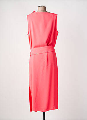 Robe longue sans manche sans manche orange CAROLINE BISS femme