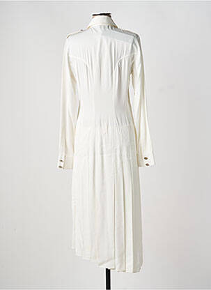 Robe longue manches longues manches longues beige BARBARA BUI femme