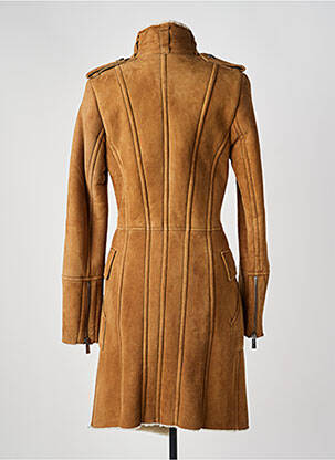 Manteau long poches sans capuche marron BARBARA BUI femme