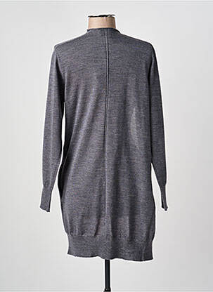 Gilet manches longues coupe cintrée gris FABIANA FILIPPI femme