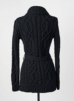 Gilet manches longues col châle noir RALPH LAUREN femme